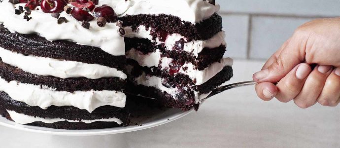black forest cake