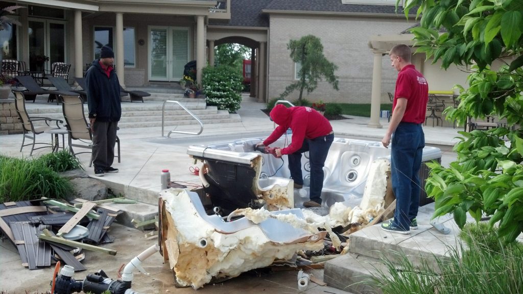 Cost-Effective Hot Tub Removal for Homeowners Updating Outdoor Living Spaces